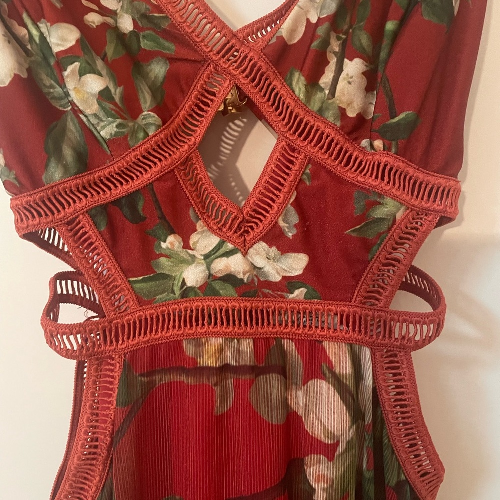 PatBO cutout floral dress - worn once